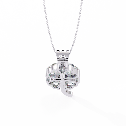 Fortuna Four-Heart Lab Grown Diamond Pendant