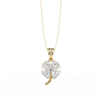 Fortuna Four-Heart Lab Grown Diamond Pendant - Ophiratbf