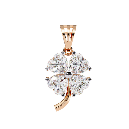 Fortuna Four-Heart Lab Grown Diamond Pendant