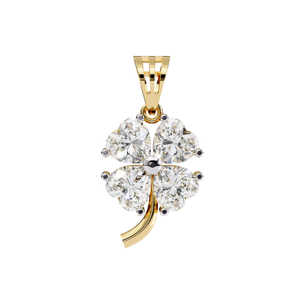 Fortuna Four-Heart Lab Grown Diamond Pendant