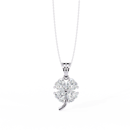 Fortuna Four-Heart Lab Grown Diamond Pendant