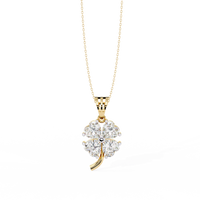 Fortuna Four-Heart Lab Grown Diamond Pendant - Ophiratbf