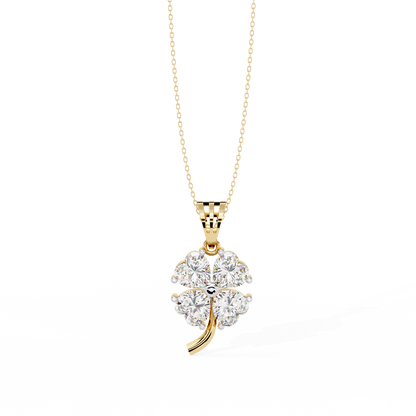 Fortuna Four-Heart Lab Grown Diamond Pendant