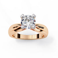 Aurora Rose Solitaire Ring - Ophiratbf