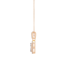 Imperia Square Multi-Cut Lab Grown Diamond Pendant - Ophiratbf
