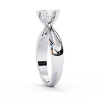 Aurora Rose Solitaire Ring - Ophiratbf