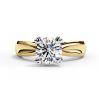 Aurora Rose Solitaire Ring - Ophiratbf