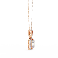 Imperia Square Multi-Cut Lab Grown Diamond Pendant - Ophiratbf