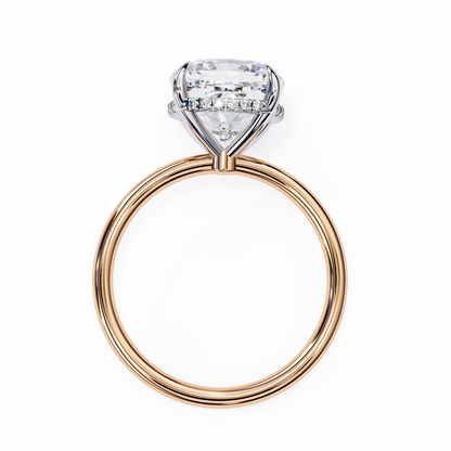 Elise Lab Grown Diamond Cushion Classic Ring