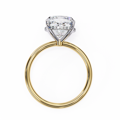 Elise Lab Grown Diamond Cushion Classic Ring