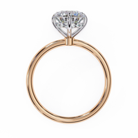 Serene Lab Grown Diamond Round Solitaire - Ophiratbf