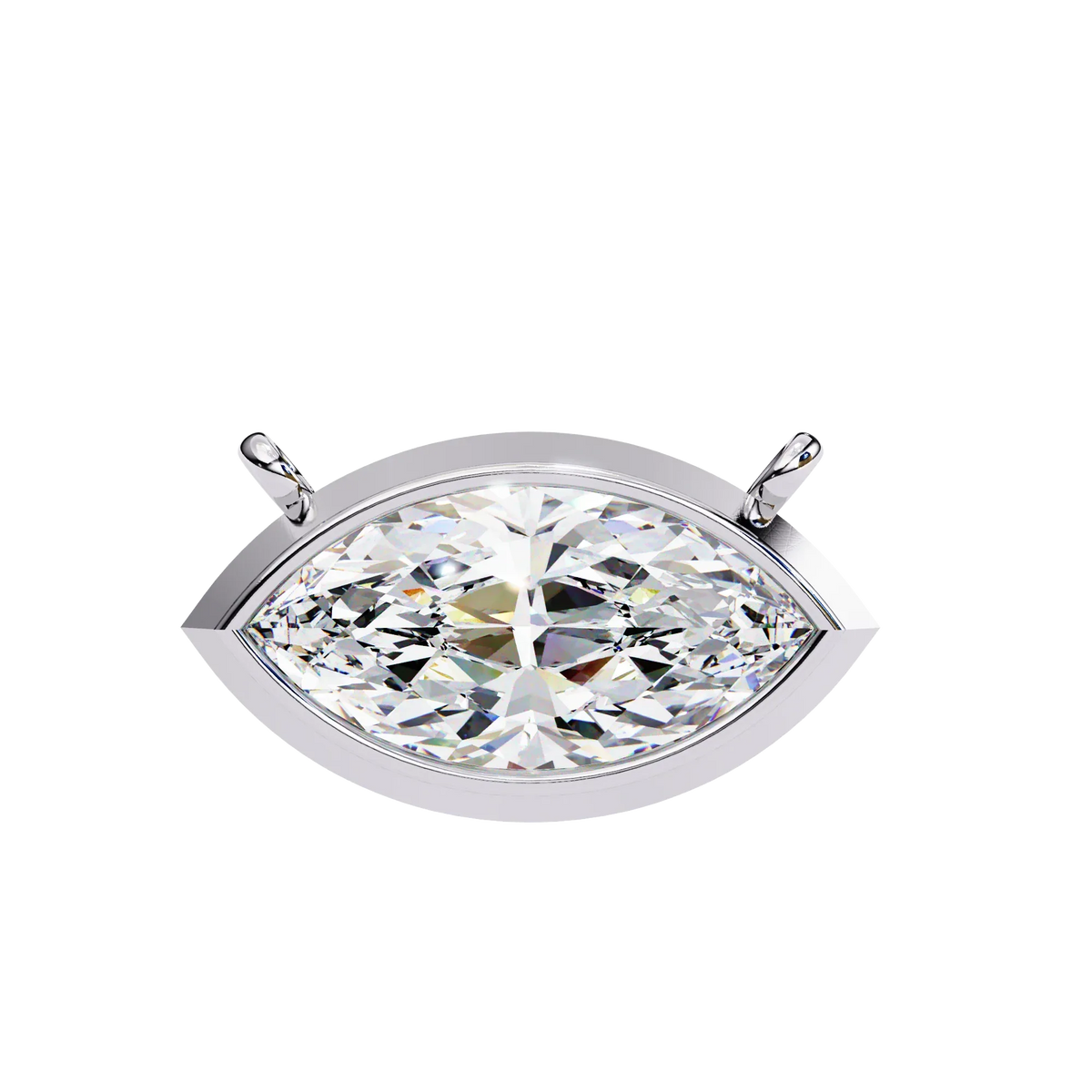 Guardian Marquise Lab-Grown Diamond Pendant - Ophiratbf