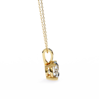 Pure Radiance Round Lab-Grown Diamond Pendant - Ophiratbf