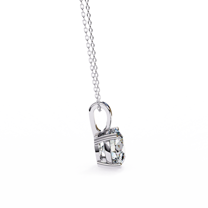 Pure Radiance Round Lab-Grown Diamond Pendant