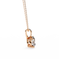 Pure Radiance Round Lab-Grown Diamond Pendant - Ophiratbf