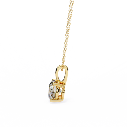 Pure Radiance Round Lab-Grown Diamond Pendant