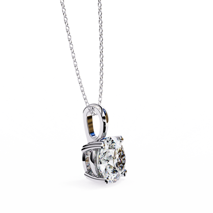 Pure Radiance Round Lab-Grown Diamond Pendant