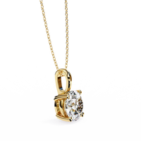 Pure Radiance Round Lab-Grown Diamond Pendant - Ophiratbf