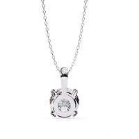 Pure Radiance Round Lab-Grown Diamond Pendant - Ophiratbf