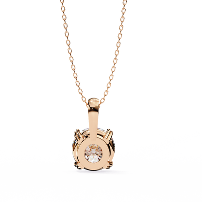 Pure Radiance Round Lab-Grown Diamond Pendant