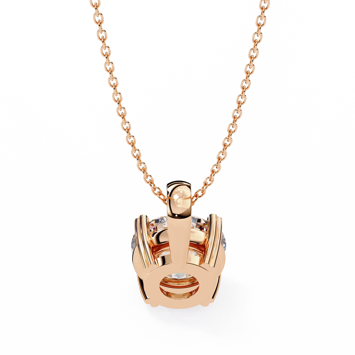 Pure Radiance Round Lab-Grown Diamond Pendant - Ophiratbf