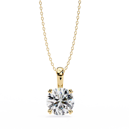 Pure Radiance Round Lab-Grown Diamond Pendant