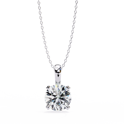 Pure Radiance Round Lab-Grown Diamond Pendant