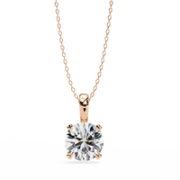 Pure Radiance Round Lab-Grown Diamond Pendant - Ophiratbf