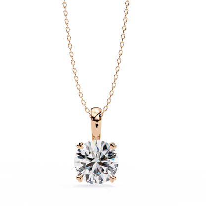 Pure Radiance Round Lab-Grown Diamond Pendant
