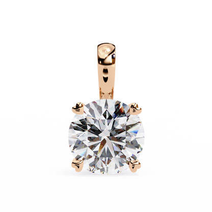Pure Radiance Round Lab-Grown Diamond Pendant
