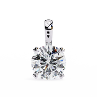 Pure Radiance Round Lab-Grown Diamond Pendant - Ophiratbf
