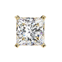 Pure Elegance Princess Lab Grown Diamond Earrings - Ophiratbf
