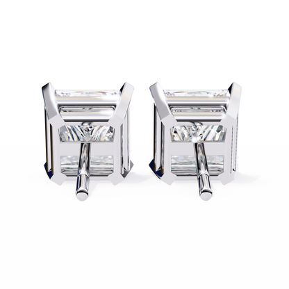 Pure Elegance Princess Lab Grown Diamond Earrings