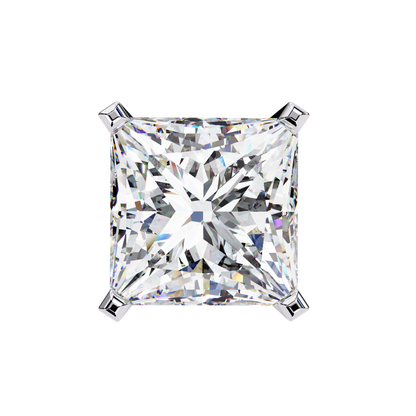 Pure Elegance Princess Lab Grown Diamond Earrings