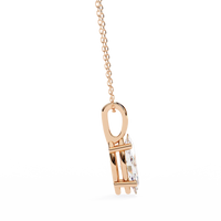 Sleek Marquise Lab-Grown Diamond Necklace - Ophiratbf