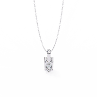 Sleek Marquise Lab-Grown Diamond Necklace - Ophiratbf