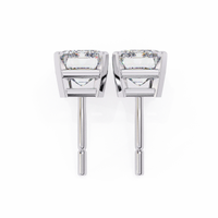 Emerald Prism Lab Grown Diamond Studs - Ophiratbf