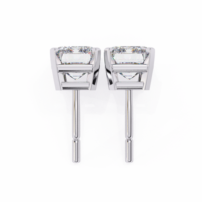 Emerald Prism Lab Grown Diamond Studs