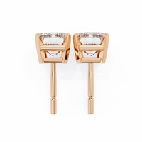 Emerald Prism Lab Grown Diamond Studs - Ophiratbf