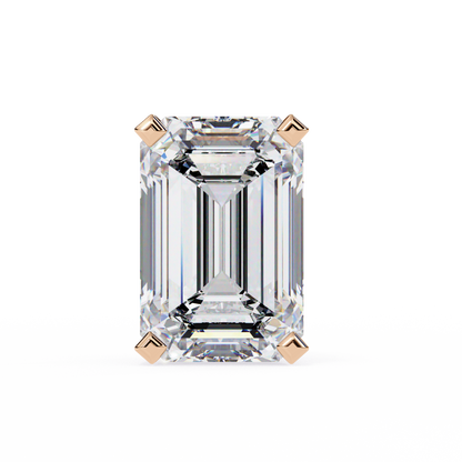 Emerald Prism Lab Grown Diamond Studs