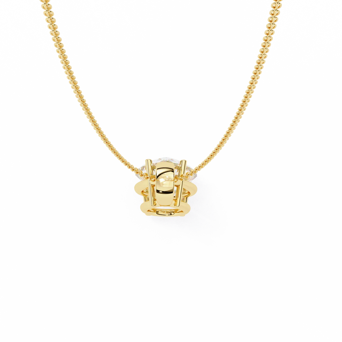 Seraphina Oval Lab-Grown Diamond Pendant - Ophiratbf