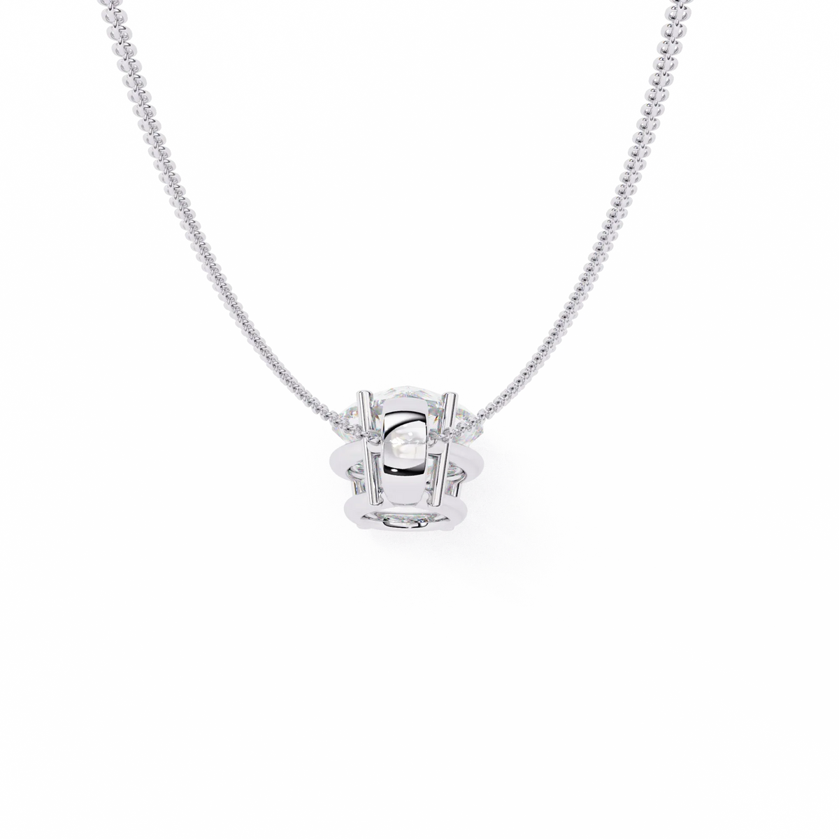 Seraphina Oval Lab-Grown Diamond Pendant - Ophiratbf