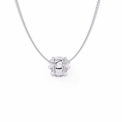 Seraphina Oval Lab-Grown Diamond Pendant