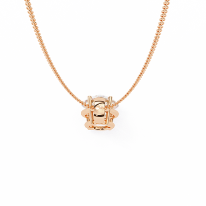 Seraphina Oval Lab-Grown Diamond Pendant