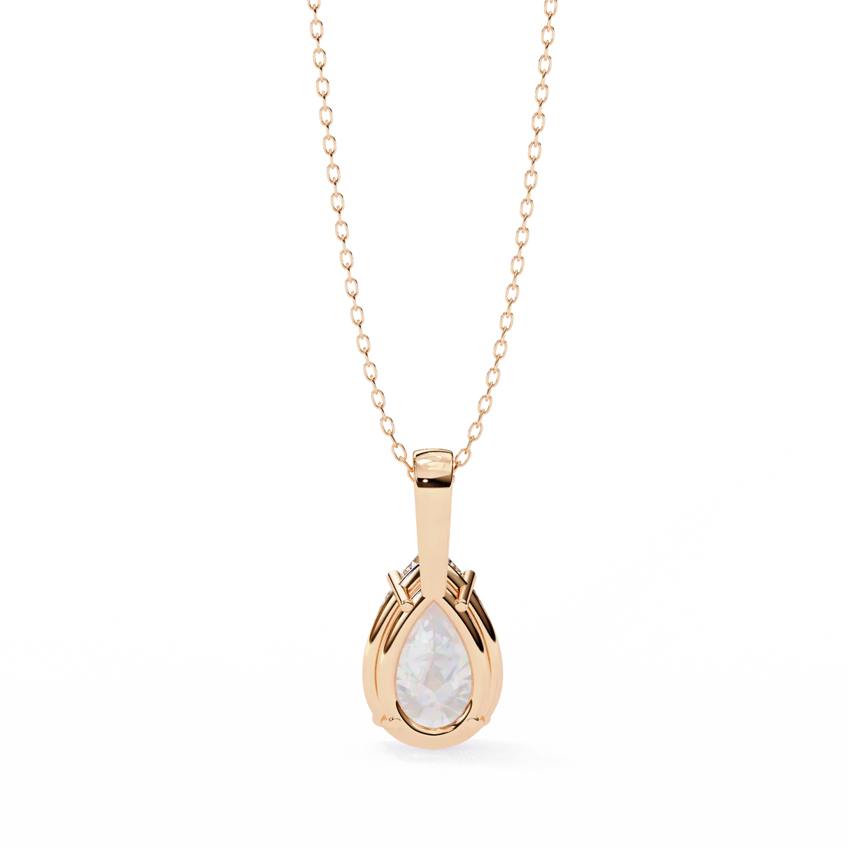 Seraphina Oval Lab-Grown Diamond Pendant - Ophiratbf