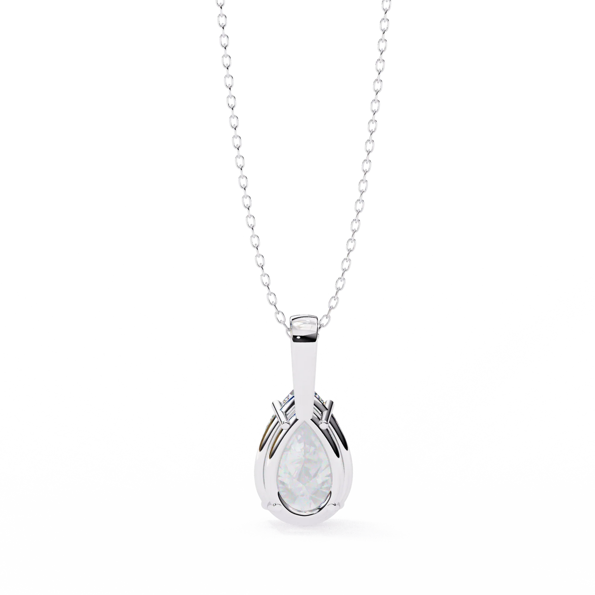 Seraphina Oval Lab-Grown Diamond Pendant - Ophiratbf