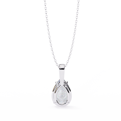 Seraphina Oval Lab-Grown Diamond Pendant