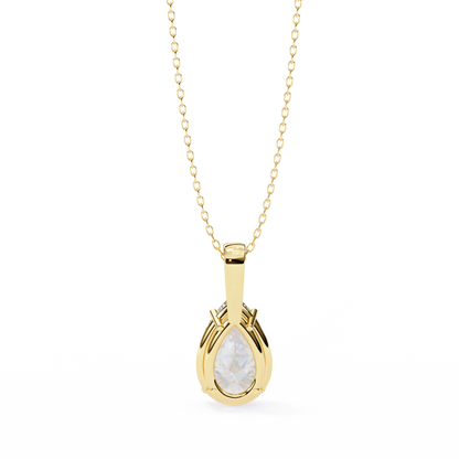 Seraphina Oval Lab-Grown Diamond Pendant