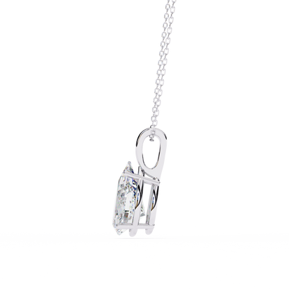 Seraphina Oval Lab-Grown Diamond Pendant