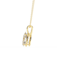 Seraphina Oval Lab-Grown Diamond Pendant - Ophiratbf